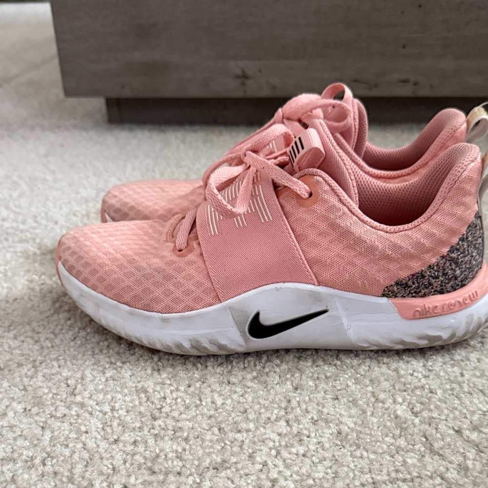 Nike Coral Pink Training Sneakers w/Comfort footbed